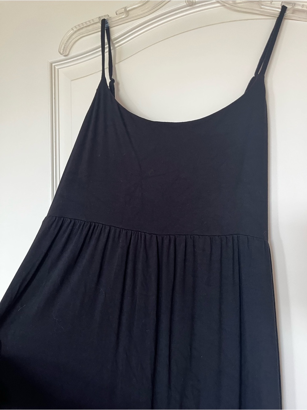 Old Navy Black Maxi Dress with Spaghetti Straps - Picture 2 of 5